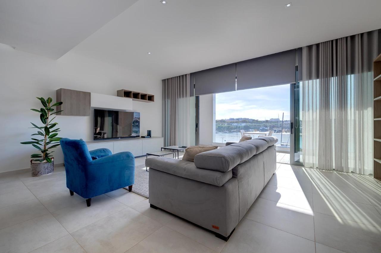 Superlative Apartment With Valletta And Harbour Views Sliema Exterior foto